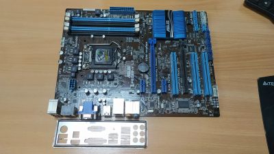 Лот: 19529361. Фото: 1. Материнская плата 1155 ASUS P8Z68V-LX... Материнские платы