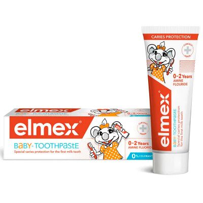Лот: 23722252. Фото: 1. Elmex Baby Зубная паста для детей... Лекарства