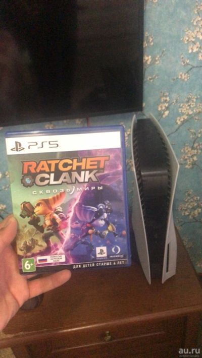 Лот: 18127213. Фото: 1. Ratchet and clank сквозь миры. Игры для консолей