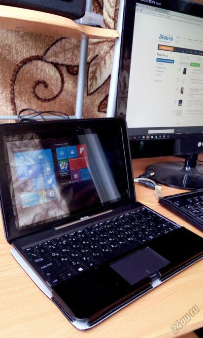 Лот: 5955743. Фото: 1. 10" 2 в 1 Планшет Ноутбук Asus... Планшеты