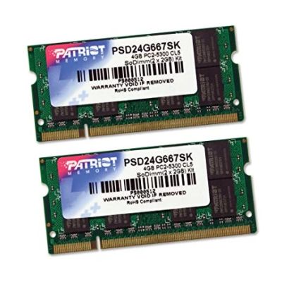 Лот: 9676721. Фото: 1. Patriot PSD24G667SK PC2-5300 DDR2... Оперативная память