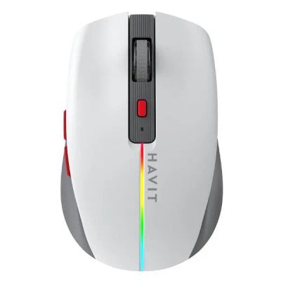 Лот: 24530809. Фото: 1. Мышь Havit MS65WB White. Клавиатуры и мыши