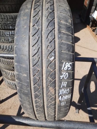 Лот: 23517933. Фото: 1. 1шт 185-70-14 Yokohama A. Drive... Шины