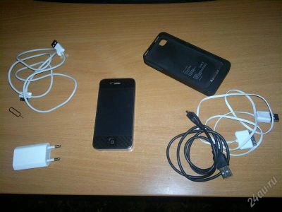 Лот: 1841449. Фото: 1. продам iphone 4g, 16 гиг, отличное... Смартфоны