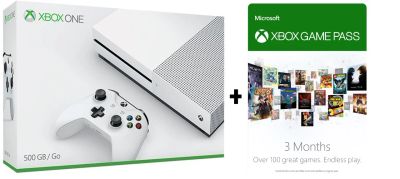 Лот: 11432048. Фото: 1. Microsoft XBox One S 500Gb новая. Игровые приставки, консоли