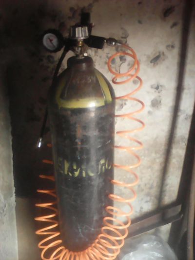 Лот: 11795130. Фото: 1. Баллон углекислотный 40л (заправленный... Баллоны, газ в баллонах