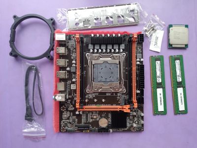 Лот: 25338343. Фото: 1. X99 комплект /E5-2640v3 16gb DDR4. Комплекты запчастей