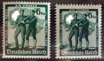 Лот: 6912879. Фото: 1. Марки Германии 1938г MNH. Марки