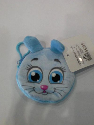 Лот: 9870780. Фото: 1. Детский кошелек "Зайка" мягкий. Бумажники, кошельки, портмоне