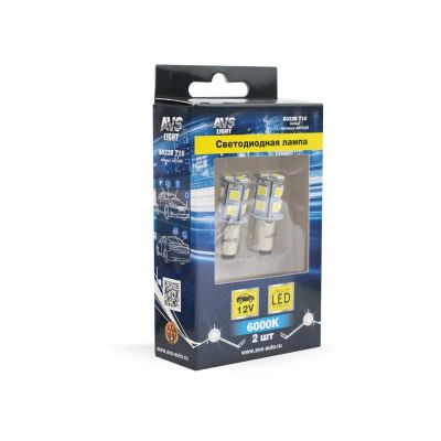Лот: 20584538. Фото: 1. S022B T15/белый/(BAY15D) 13SMD... Оптика и освещение