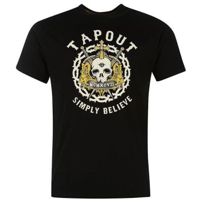 Лот: 9387031. Фото: 1. Футболка Tapout , 100% хлопок... Футболки