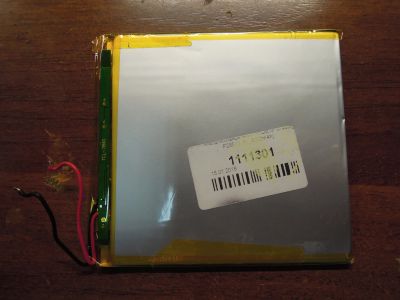 Лот: 14854992. Фото: 1. АКБ 3,7V 4000mah 100X92X3,5мм... Запчасти для планшетов