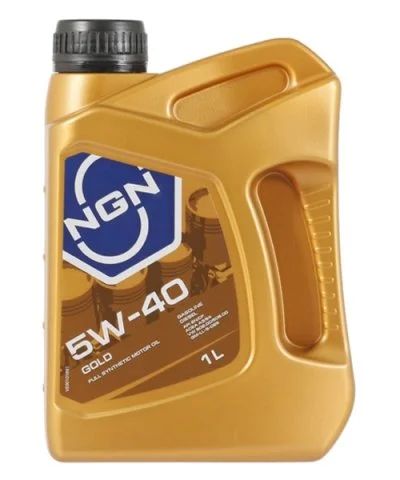Лот: 15431470. Фото: 1. Моторное масло NGN GOLD 5W-40... Масла, жидкости