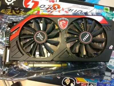 Лот: 8879893. Фото: 1. С гарантией! Видеокарта Msi Amd... Видеокарты
