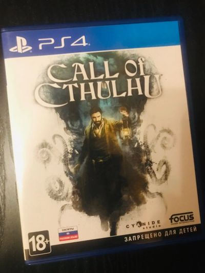 Лот: 15605842. Фото: 1. Call of Cthulhu PS4. Игры для консолей