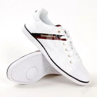 Лот: 1824689. Фото: 1. .Reebok Npc Stripped Jacquard... Кеды, кроссовки, слипоны
