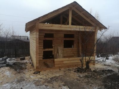 Лот: 15748594. Фото: 1. Баня 4000*6000 из бруса. Другое (для дачи, дома, огорода, бани, парка)