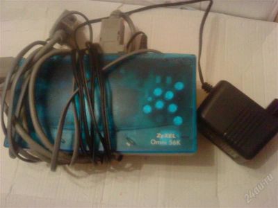 Лот: 1066032. Фото: 1. модем Zyxel. Проводные модемы