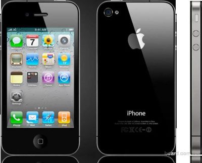 Лот: 4832071. Фото: 1. Apple Iphone 4 16gb чёрный!!!. Смартфоны