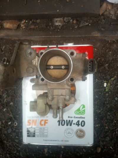 Лот: 14527101. Фото: 1. Дроссельная заслонка 5A-FE 4A-FE... Двигатель и элементы двигателя