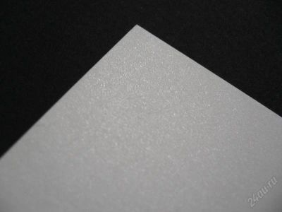 Лот: 2631704. Фото: 1. Картон с эффектом инея. Плотность... Открытки ручной работы
