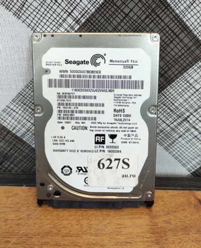 Лот: 19531643. Фото: 1. Жесткий диск SATA-II 2,5 Seagate... Жёсткие диски (HDD)