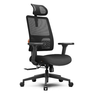 Лот: 25384867. Фото: 1. Кресло FoxGear NETZ E Black (FG-NETZ-E-BK... Наушники, гарнитуры