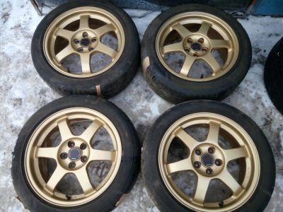 Лот: 9104641. Фото: 1. JDM GC8 Subaru Impreza WRX STI... Диски