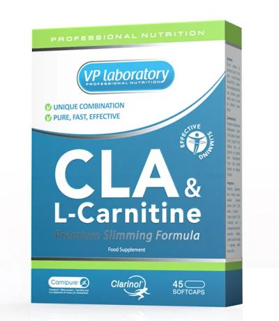 Лот: 7521743. Фото: 1. VPLab CLA+L-carnitine (Спортивное... Спортивное питание, витамины