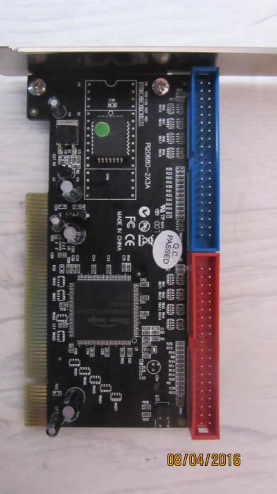 Лот: 7278553. Фото: 1. PCI контроллер IDE на два разьема. Платы расширения, контроллеры, доп. порты