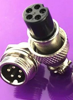 Лот: 12443549. Фото: 1. Разъём GX12 5 Pin. Разъёмы