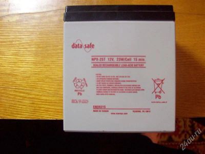 Лот: 879137. Фото: 1. Аккумуляторная батарея data safe... ИБП, аккумуляторы для ИБП