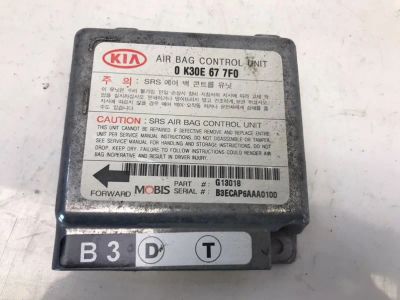 Лот: 21703922. Фото: 1. Блок управления airbag Kia Rio... Ходовая, подвеска, рулевое управление