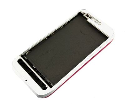 Лот: 25352774. Фото: 1. Корпус для Nokia 603 Белый/Розовый. Корпуса, клавиатуры, кнопки