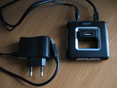 Лот: 4457080. Фото: 1. USB хаб Orient 7-портов. Платы расширения, контроллеры, доп. порты