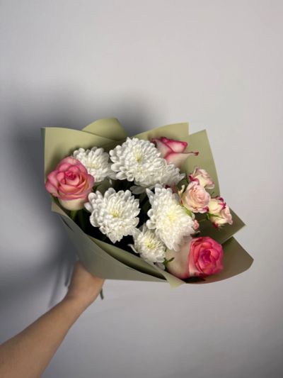 Лот: 25768656. Фото: 1. 7. Букет- комплимент сборный торги... Свежие цветы