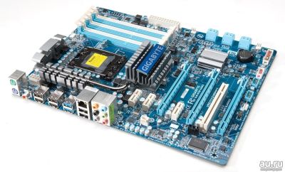 Лот: 13631719. Фото: 1. GAX58USB3+intelxeonw3680+CoolerMasterHyperN620... Материнские платы