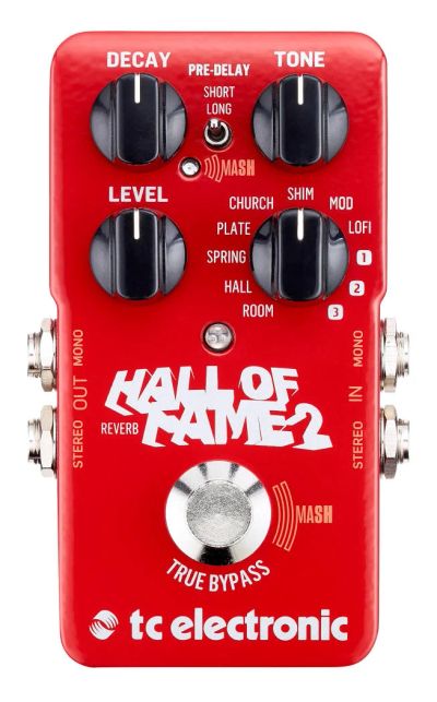 Лот: 10942863. Фото: 1. TC Electronic Hall Of Fame 2 Педаль... Гитарные эффекты и комбоусилители