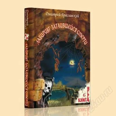 Лот: 2616829. Фото: 1. Книга-игра Д. Браславский "Лабиринт... Художественная