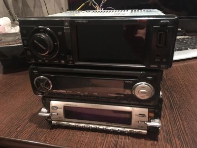 Лот: 12192461. Фото: 1. автомагнитола Sony Hyundai 3 одним... Автомагнитолы
