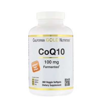 Лот: 10170961. Фото: 1. California Gold Nutrition, CoQ10... Спортивное питание, витамины