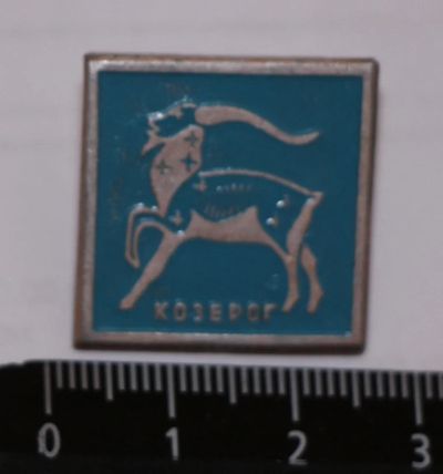 Лот: 11123015. Фото: 1. Значок: знак зодиака Козерог... Сувенирные
