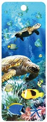 Лот: 7895941. Фото: 1. Закладка "Морские черепахи" Новое... Другое (литература, книги)