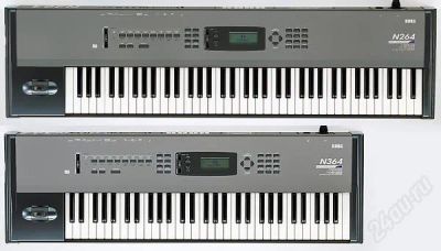 Лот: 777161. Фото: 1. Рабочая станция Korg N264+стойка... Клавишные