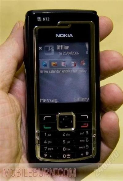 Лот: 907851. Фото: 1. nokia n72 (состояние отличное... Смартфоны