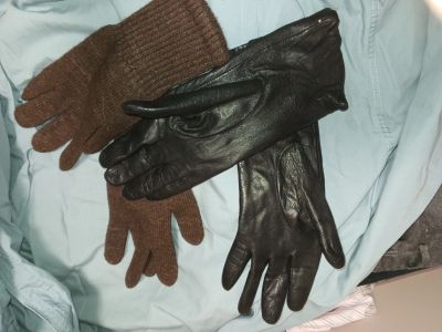 Лот: 20739771. Фото: 1. Пара женских перчаток. Перчатки, варежки, митенки