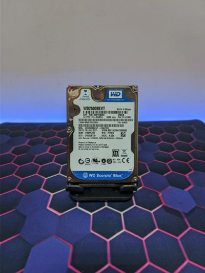Лот: 25071101. Фото: 1. Жесткий диск 250Gb/2.5"/5400/WD... Жёсткие диски (HDD)