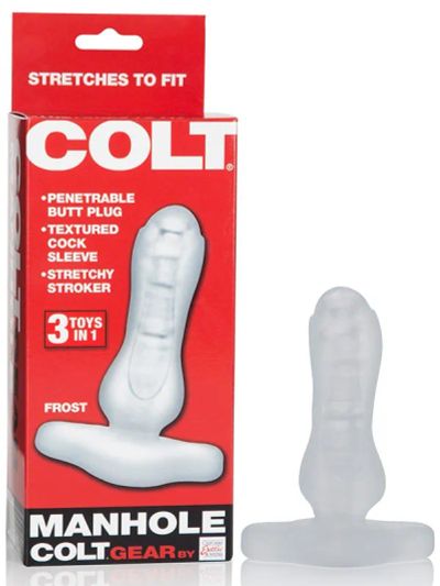 Лот: 22068646. Фото: 1. Анальная пробка Colt Manhole... Игрушки
