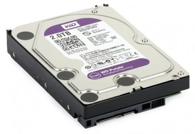 Лот: 11769538. Фото: 1. Жесткий диск 3.5" 2 Tb WD20PURX... Жёсткие диски (HDD)