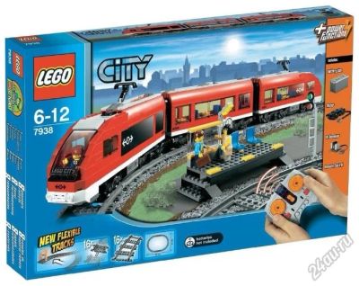 Лот: 5863259. Фото: 1. LEGO City 7938 Пассажирский поезд. Конструкторы
